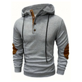 Winston | Button-Placket Hooded Sweatshirt