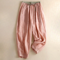 Elodie | Relaxed Linen Wide-Leg Sweatpants for Women