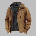 Emil | Hooded Bomber Jacket with Zip Front