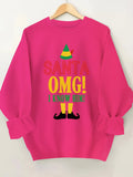 Juniper | Crew-Neck Graphic Festive Knit Pullover