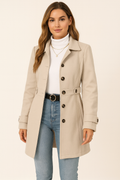 Bertille | Adjustable Belt Trench Coat