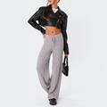 Amara | Knit Wide-Leg Lounge Sweatpants for Women