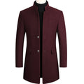 Edgar | Stand-Collar Tailored Overcoat