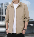 Ruben | Stand-Collar Zip Bomber Jacket