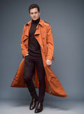 Hollis | Double-Breasted Belted Trench Coat