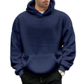 Fergus | Oversized Textured Pullover Hoodie