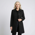Giselda | Fit-and-Flare Button-Front Coat
