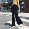 Serena | Pleated Wide-Leg Elastic-Waist Sweatpants for Women