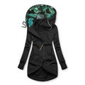 Elowen | Jacket with Contrast Printed Lining