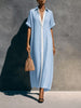 Thora | Minimalist Short-Sleeve Shirt Blouse