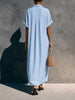 Thora | Minimalist Short-Sleeve Shirt Blouse