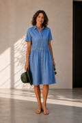 Cadence | Coastal Serene Midi Dress