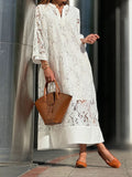 Ayaka | Sun-Kissed Sunlit Midi Dress