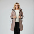 Ainsley | Hooded Zip-Up Elevated Coat