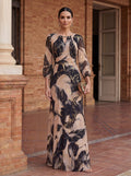 Gerda | Easy-Elegant Sun-Kissed Midi Dress