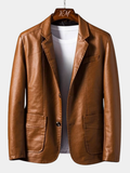 Narcyz | Oversized Heritage Minimal Leather Jacket