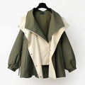 Serafina | Hooded Editorial Nonchalant Trench Coat