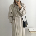 Annelotte | Refined Belted Polished Coat