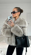 Elisabeth | Wrap Notch-Lapel Poised Coat