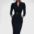 Bathilde | Wrap Coastal Midi Dress