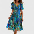Anais | Floral Flutter Sleeve Short Dress