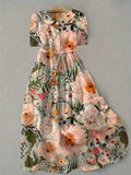 Alfhild | Floral Dreamy Midi Dress