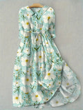 Alisa | Floral Modern Midi Dress