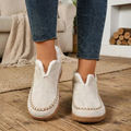 Avery | Cosy-Lined Slip-On Moccasin Loafers for Women