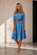 Cato | Fluid Willowy Midi Dress