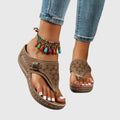 Beatrix | Striped Open-Toe Sandals