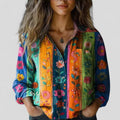 Bella | Gradient Button-Up Blouse
