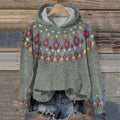 Benedetta | Nordic Patterned Hoodie