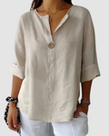Blouse – Effortless V-Neck Everyday Staple