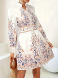 Brigida | Floral V-Neck Maxi Dress