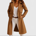 Briony | Double-Breasted Notch-Lapel Quiet Coat