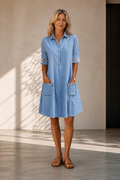Brigita | Luminous Easy-Elegant Midi Dress