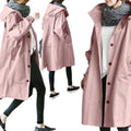 Bruna | Draped Hooded Heritage Coat