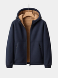 Brynjar | Hooded Oversized Composed Coat