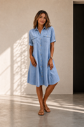 Bronislava | Modern Charming Midi Dress