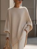 Carol | Mock-Neck Ribbed Quiet Sweater