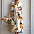 Devika | Abstract Wistful Midi Dress