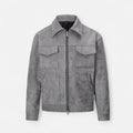 Corrado | Zip-Up Notch-Lapel Fluid Coat