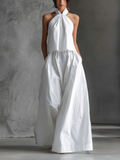 Demelza | Halter Top and Skirt Set
