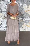Emese | Delicate Luminous Maxi Dress
