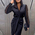 Dervla | Long-Sleeve Evening Gown