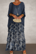 Emine | Sunlit Coastal Maxi Dress
