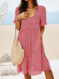 Dorotea | Ditsy Floral Flutter Mini Dress