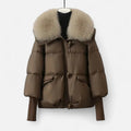 Dragica | Relaxed Wrap Composed Puffer Jacket