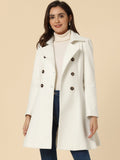 Ela | Fit-and-Flare Double-Breasted Sartorial Trench Coat