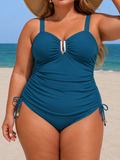 Elaina | Adjustable-Side Riviera Tankini Set